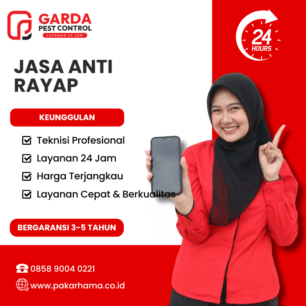 Jasa Anti Rayap di Depok Jaminan Kualitas Ada Garansi Resmi