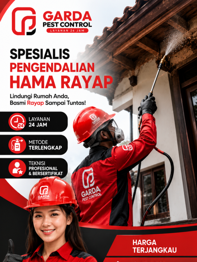 Proteksi Jasa Anti Rayap Modern di Depok untuk Properti Anda Bergaransi Hingga 5 Tahun