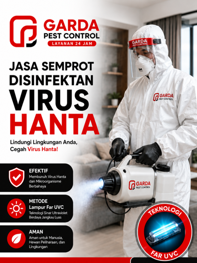 Jasa Disinfektan Virus Hanta di Depok Layanan Cepat 24 Jam
