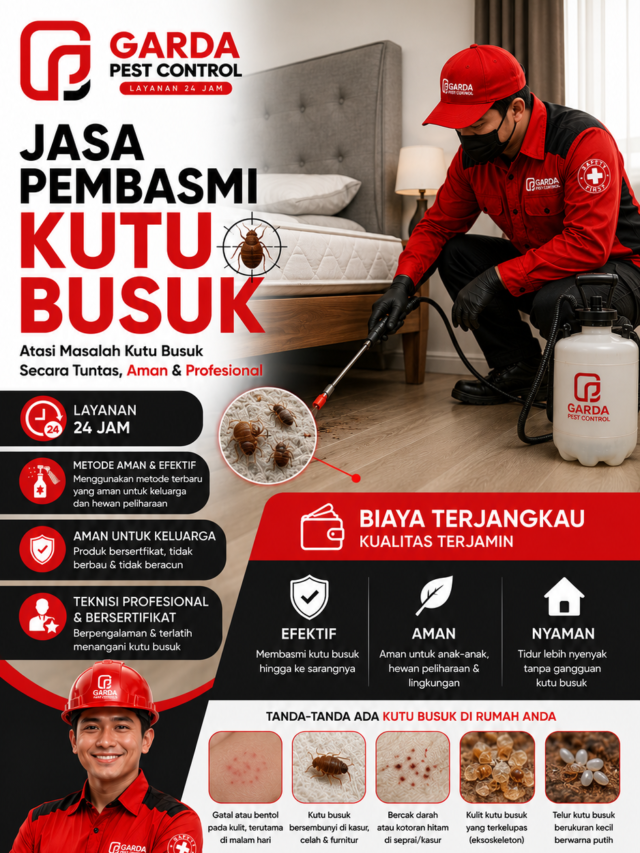 Jasa Pembasmi Kutu Busuk di Depok Cepat – Murah – Bergaransi