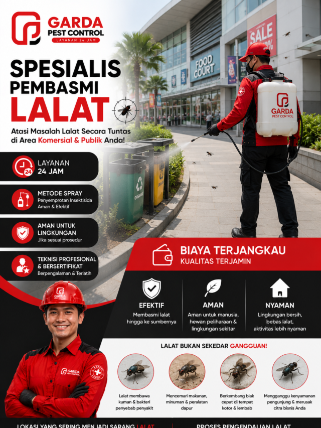 Jasa Pembasmi Lalat Berkualitas di Depok untuk Komersial