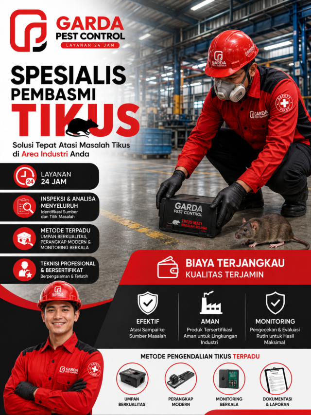 Jasa Pembasmi Tikus Berkualitas di Depok untuk Komersial