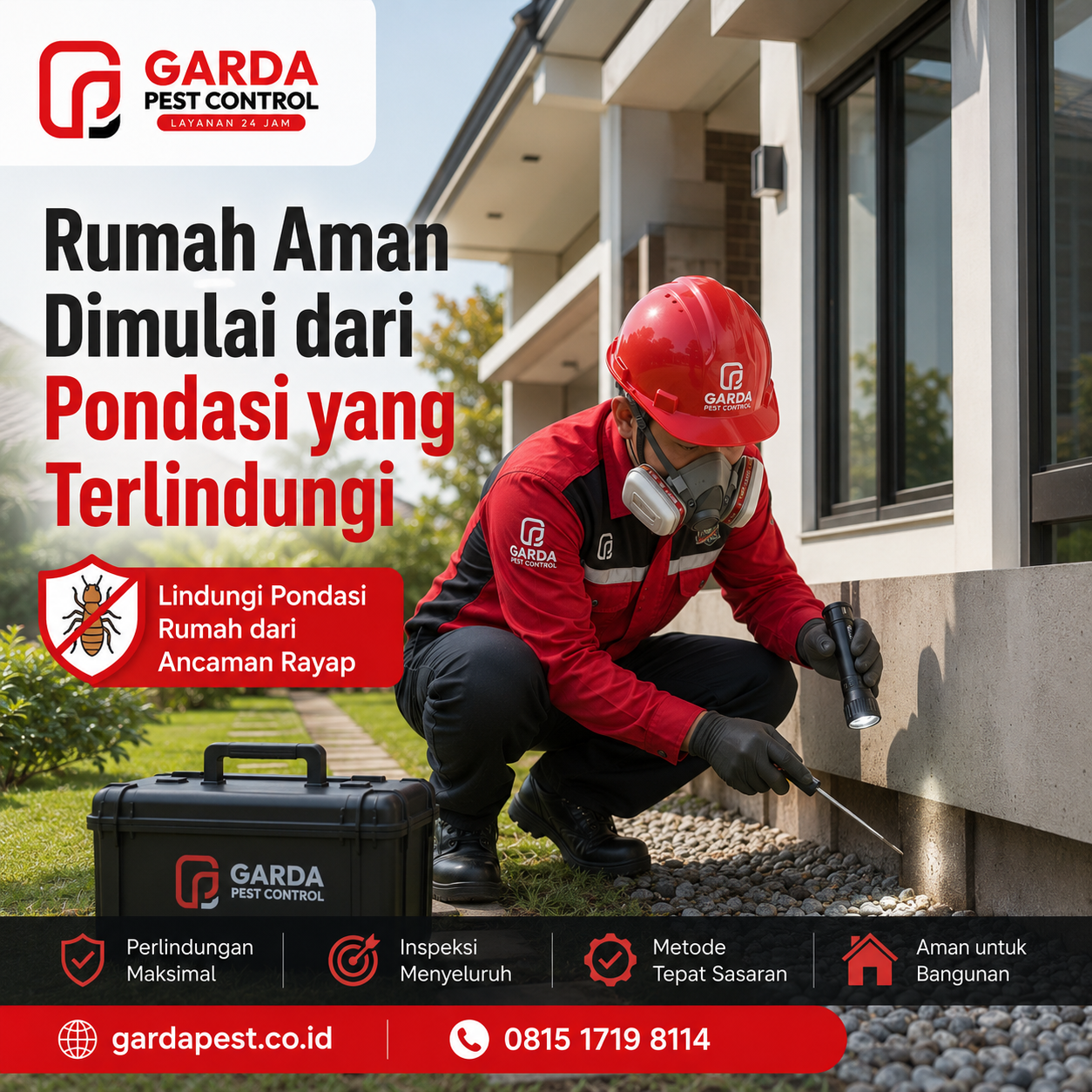 Harga Jasa Anti Rayap Depok Per Meter: Panduan Biaya dan Penanganan