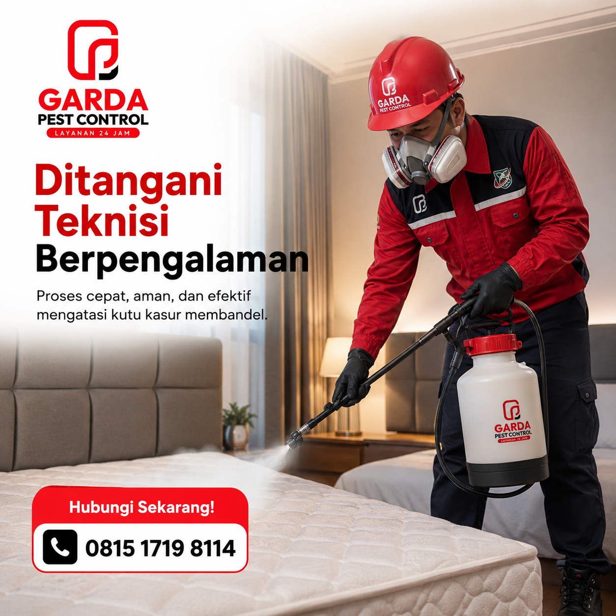 Jasa Pembasmi Kutu Kasur untuk Bisnis Kost dan Hotel di Depok