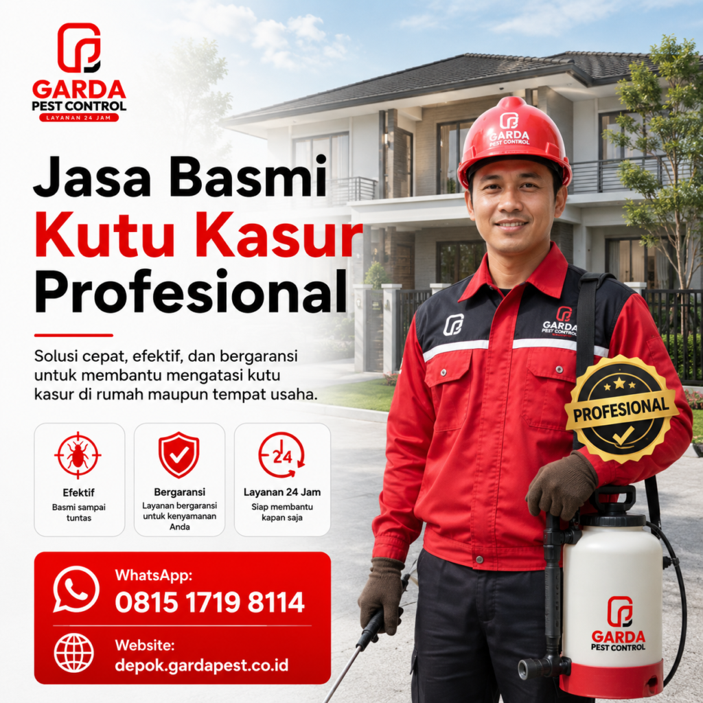 Jasa Basmi Kutu Kasur di Depok: Solusi Profesional untuk Rumah Bebas Hama