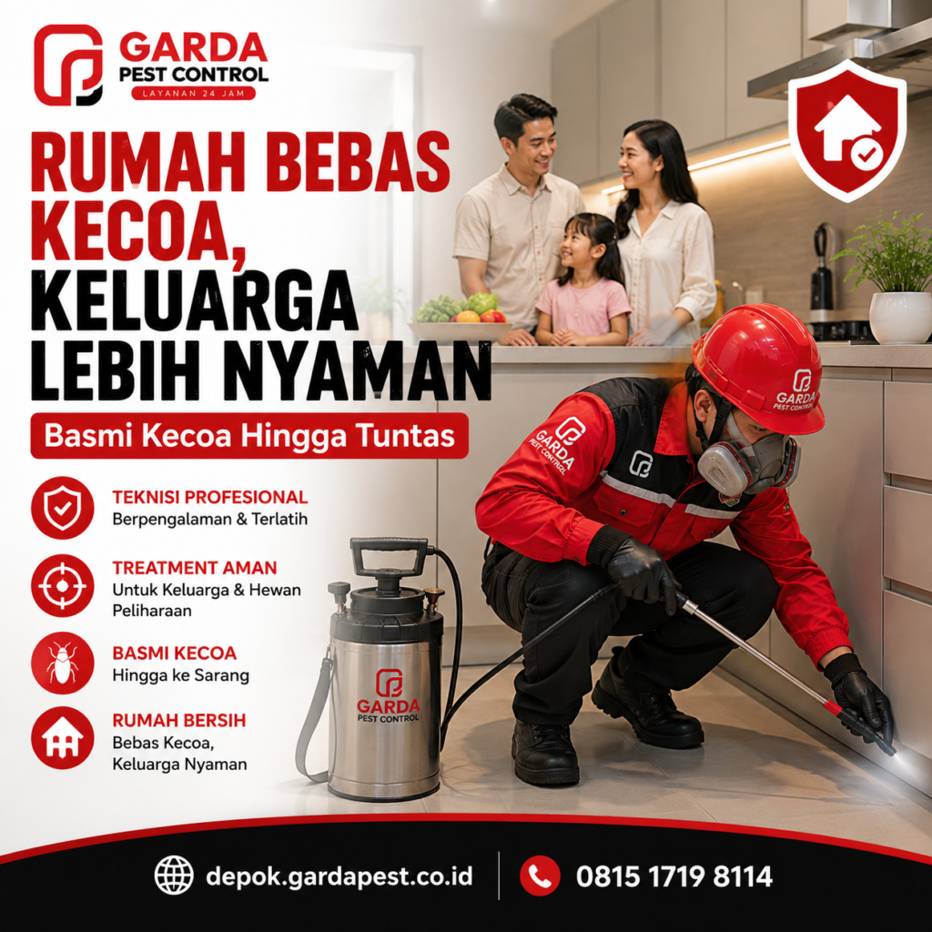 Jangan Biarkan Kecoa Berkembang, Hubungi Pembasmi Kecoa Depok