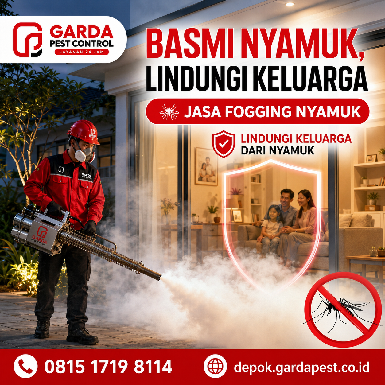 Jasa Fogging Nyamuk untuk Lingkungan Perumahan Depok
