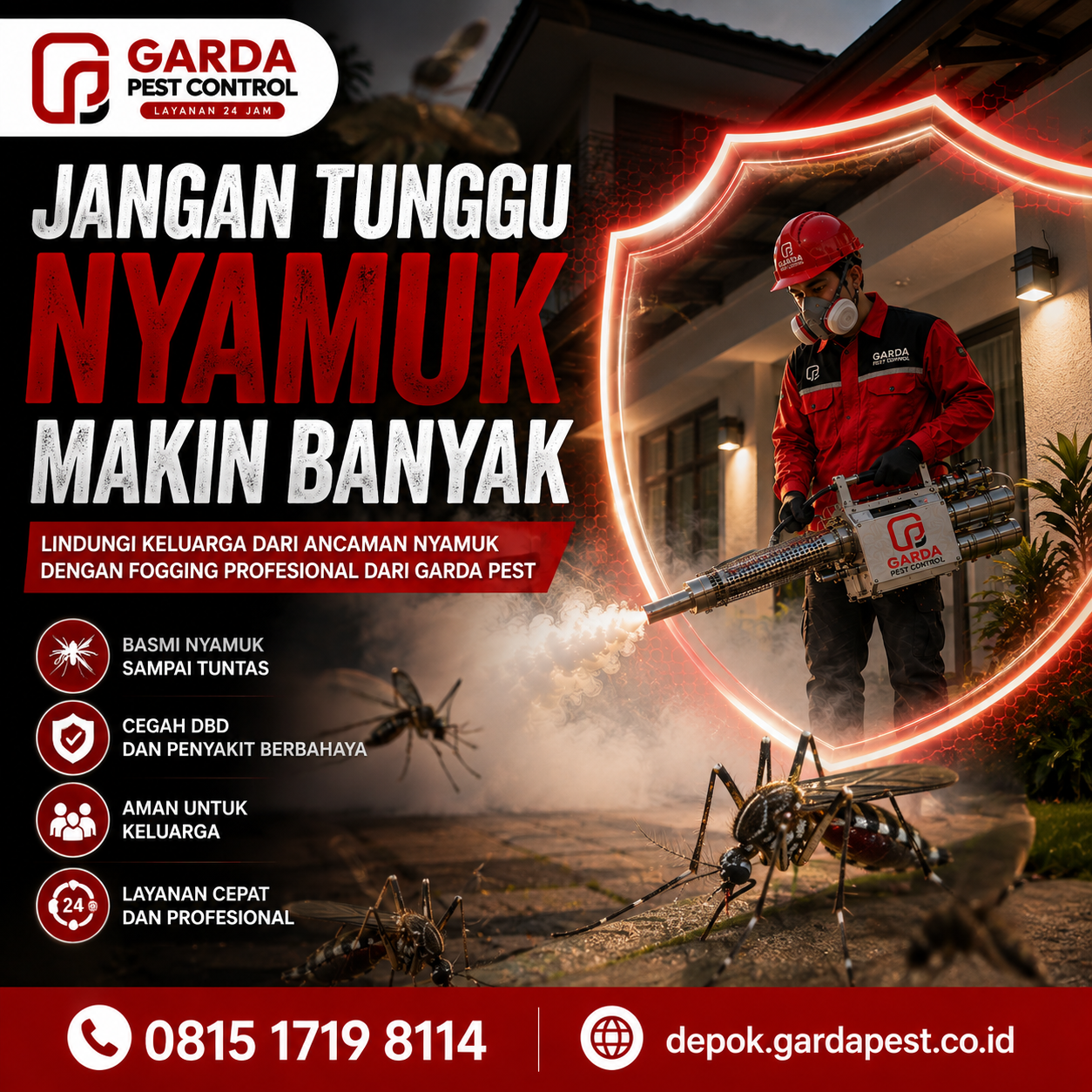 Biaya Jasa Fogging Nyamuk Rumah Depok
