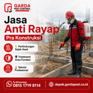 Jasa Pembasmi Rayap Depok Bergaransi: Solusi Tepat Melindungi Bangunan Rumah Anda