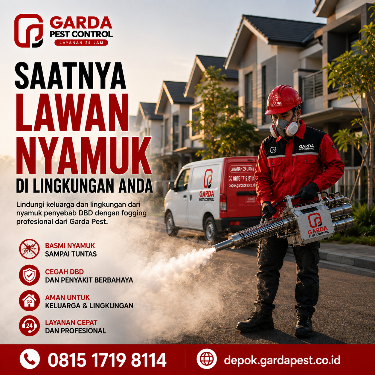 Biaya Jasa Fogging Nyamuk Rumah Depok: Rincian Tarif dan Layanan Terbaik